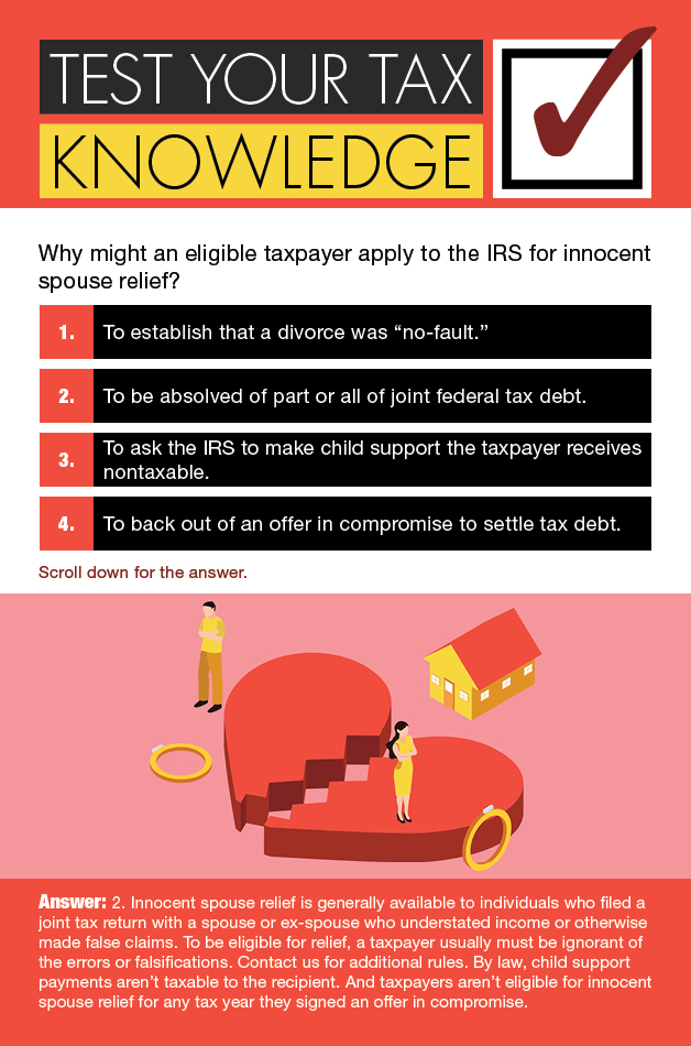 Test your TAX Knowledge