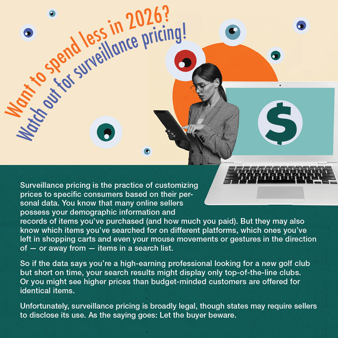 Watch out for surveillance pricing