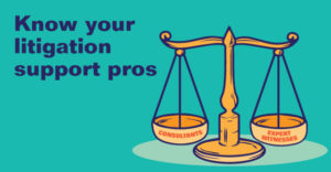 Know your litigation support pros