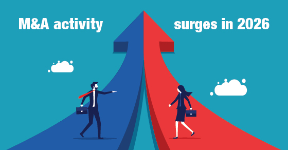 M&A activity surges in 2026
