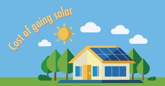 The cost of going solar
